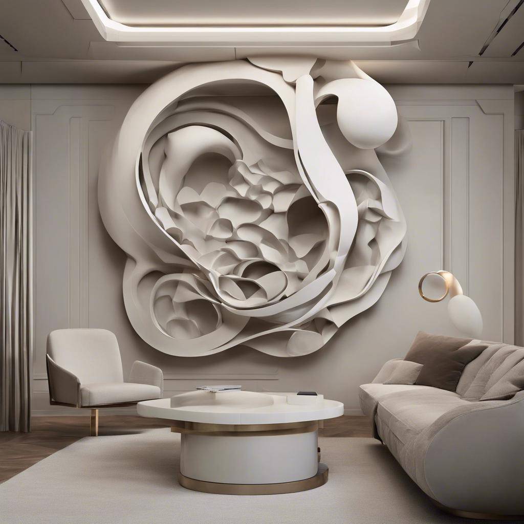 Sculpture Complementing Interior Design